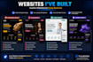 create a modern responsive landing page