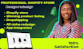 setup shopify website design all niche shopify store redesign dropshipping