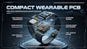 develop compact wearable pcb and smart device electronics