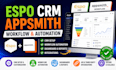 setup espo crm espo workflow appsmith workflow appsmith crm