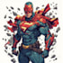 superhero character for comics