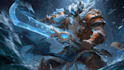 create cinematic game key art, splash character illustration