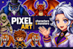 do pixel art character sprite animation video games