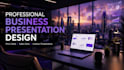design presentation PDF, pitch deck and powerpoint