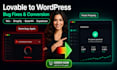 lovable to wordpress wix shopify base44 vibe coding elementor supabase claude ai