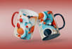 do custom graphics for coffee mug or cup design