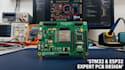 design stm32 and esp32 pcb layout, schematics, circuit boards, embedded systems