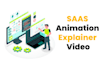 custom 2d saas explainer video, saas explainer animation, saas video explainer