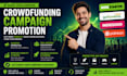 do crowdfunding promote on gofundme indiegogo kickstarter