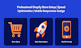 build and set up your professional shopify store