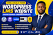 build wordpress elearning lms website, learndash, tutor lms pro, learnpress
