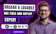 base 44 expert bug fixing deployment lovable ai app website supabase, fix vercel