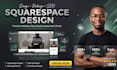 design squarespace website development, squarespace redesign, booking printify