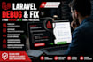 fix laravel bugs, errors, and database issues