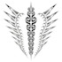 create custom and detailed tribal tattoo design