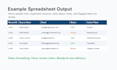 convert PDF or image data into excel or google sheets