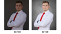 do professional skin retouching, portrait retouch