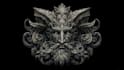 draw dark art illustration with engraving style