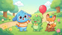 design cute cartoon characters