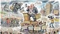 create political and editorial cartoons