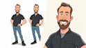create unique and funny caricature art