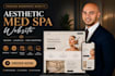 create a premium aesthetic med spa website medical spa website in wordpress