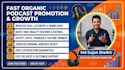 promote your podcast with a custom marketing strategy