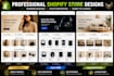build high converting 7 figure shopify dropshipping store or shopify wesite