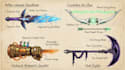 design unique weapons illustrations