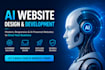 make and integrate ai chatbot into your website and make ai website