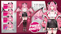 design live 2d, vtuber model, character design