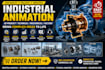 create industrial animation 3d product animation and technical animation