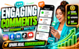 provide audience engagement comments for your content