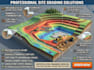 do site grading, site plan, topographic survey drawings, road design alignment
