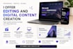 provide canva design and gaming services