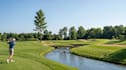 visualize golf course, topography landscaping design,3d terrain assets rendering