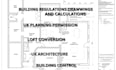 do UK building regulation structural drawing for loft conversion house extension