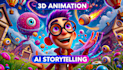 create pixar animation story and video art