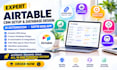 do airtable crm setup, airtable database design, ai automation, softr webapp