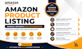 manually upload amazon product listings with variation and SEO optimization