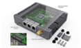 design esp32 pcb enclosure arduino and electronic casing, pcb housing, pcb clone