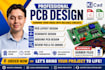 do pcb design, schematic, multilayer pcb layout, iot, esp32, stm32 and arduino