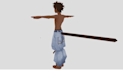 make retro low poly character modeling, rigging and animation in y2k,ps2,ps1,n64