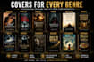 create scroll stopping book covers
