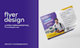 design a professional print ready flyer brochure and poster