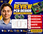 design pcb circuit, pcb schematic, pcb review in easyeda, altium or eagle kicad