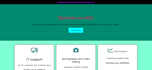 create a responsive HTML and CSS website