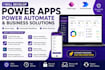 develop microsoft power apps, power automate, sharepoint, dataverse