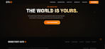 design modern and responsive website layout UI UX