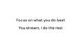 edit your live stream into a profesional youtube video